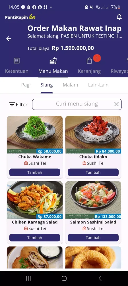 PantiRapihKU Screenshots