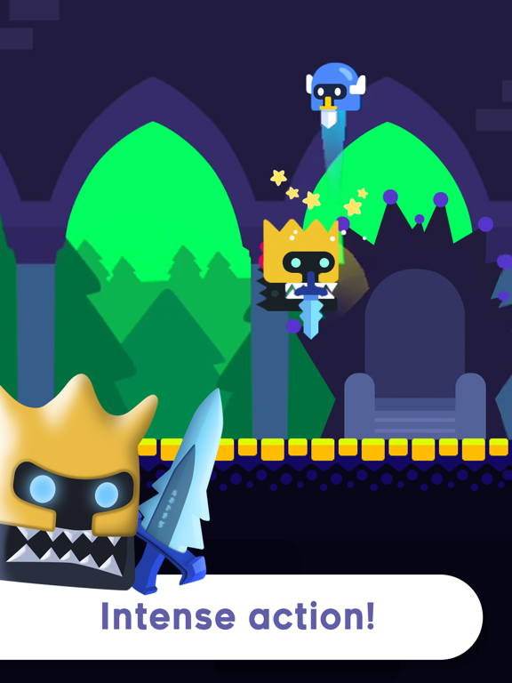 Tangkapan skrin Square Heroes iPad 