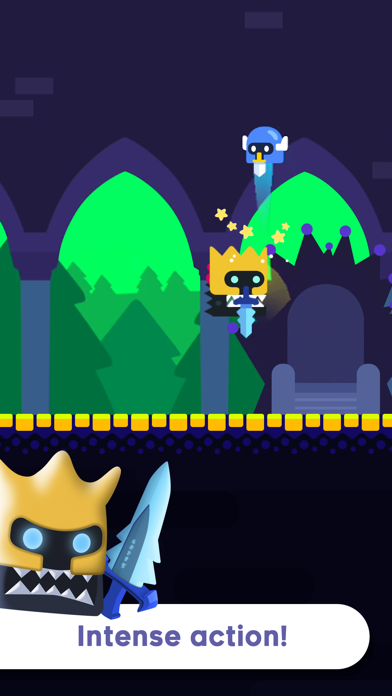 Tangkapan skrin Square Heroes