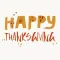 Thanksgiving Stickers Set