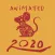 Year of the Rat 新年快乐 Animated
