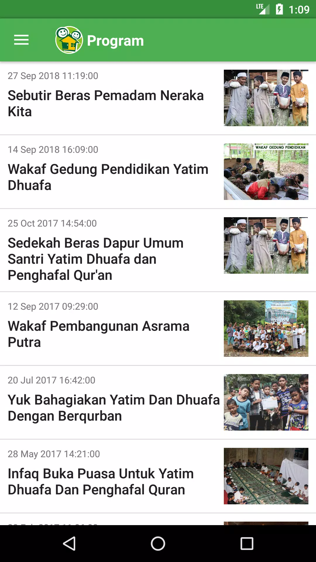 Rumah Yatim Indonesia Screenshots