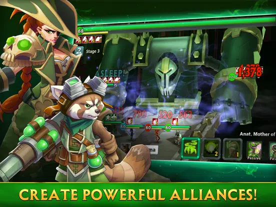 Alliance: Heroes of the Spire iPad 应用截图