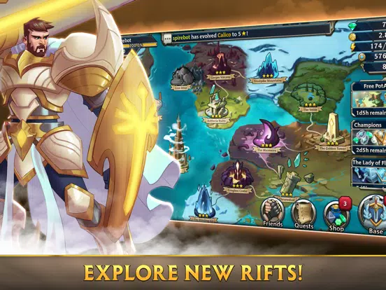 Alliance: Heroes of the Spire iPad 应用截图