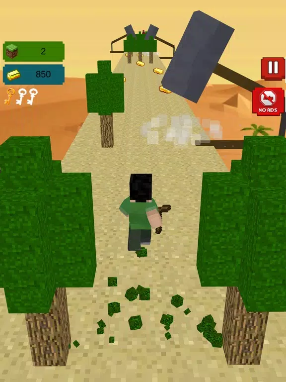 Craft Hero Run 3D iPad  スクリーンショット