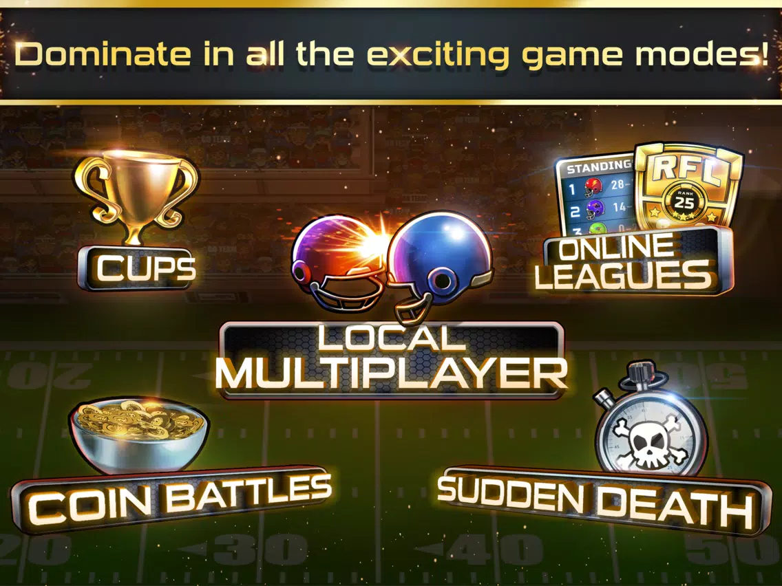 ภาพหน้าจอของ Football Heroes PRO 2017 - featuring NFL Players iPad 