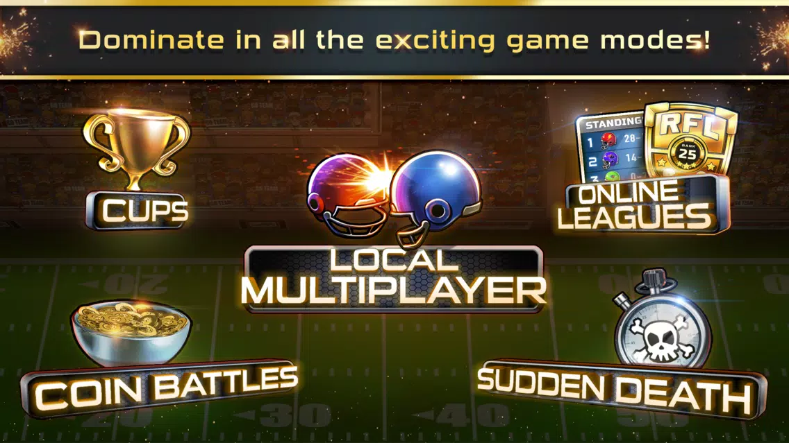 ภาพหน้าจอของ Football Heroes PRO 2017 - featuring NFL Players