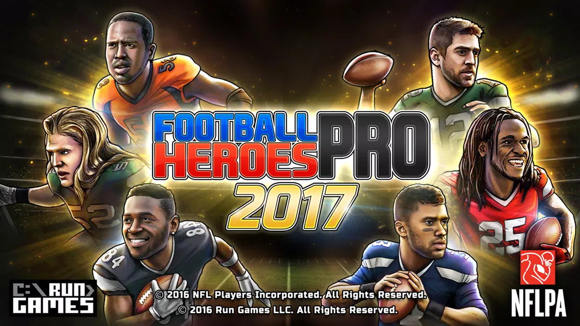 ภาพหน้าจอของ Football Heroes PRO 2017 - featuring NFL Players
