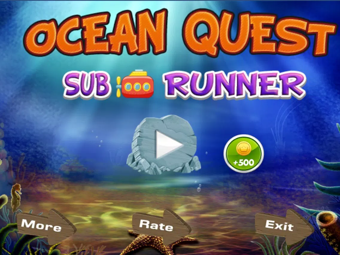 Sub Runner - Ocean Quest iPad スクリーンショット
