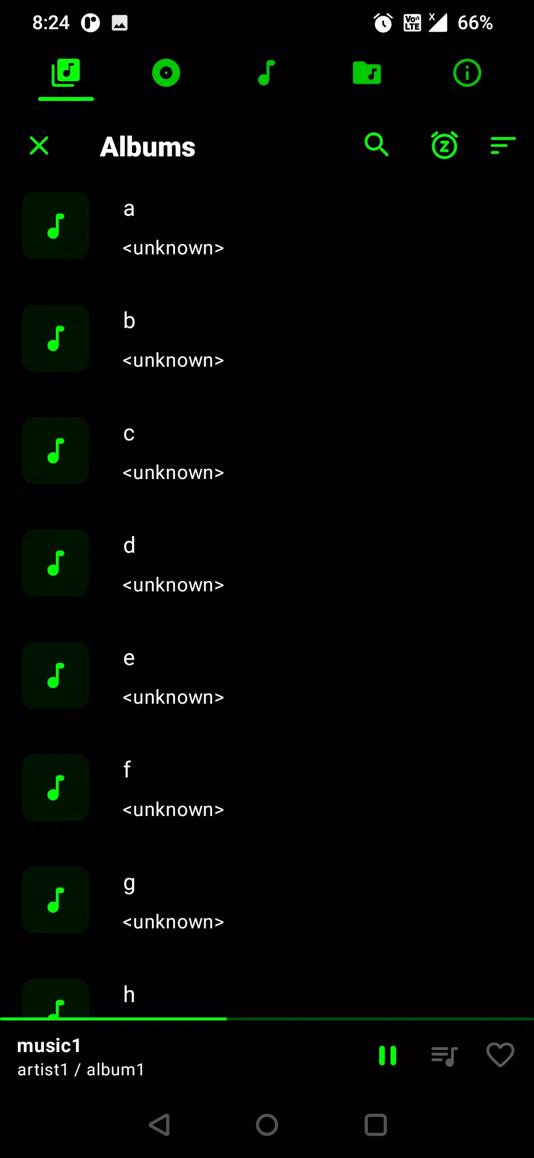 R Music Player Screenshots
