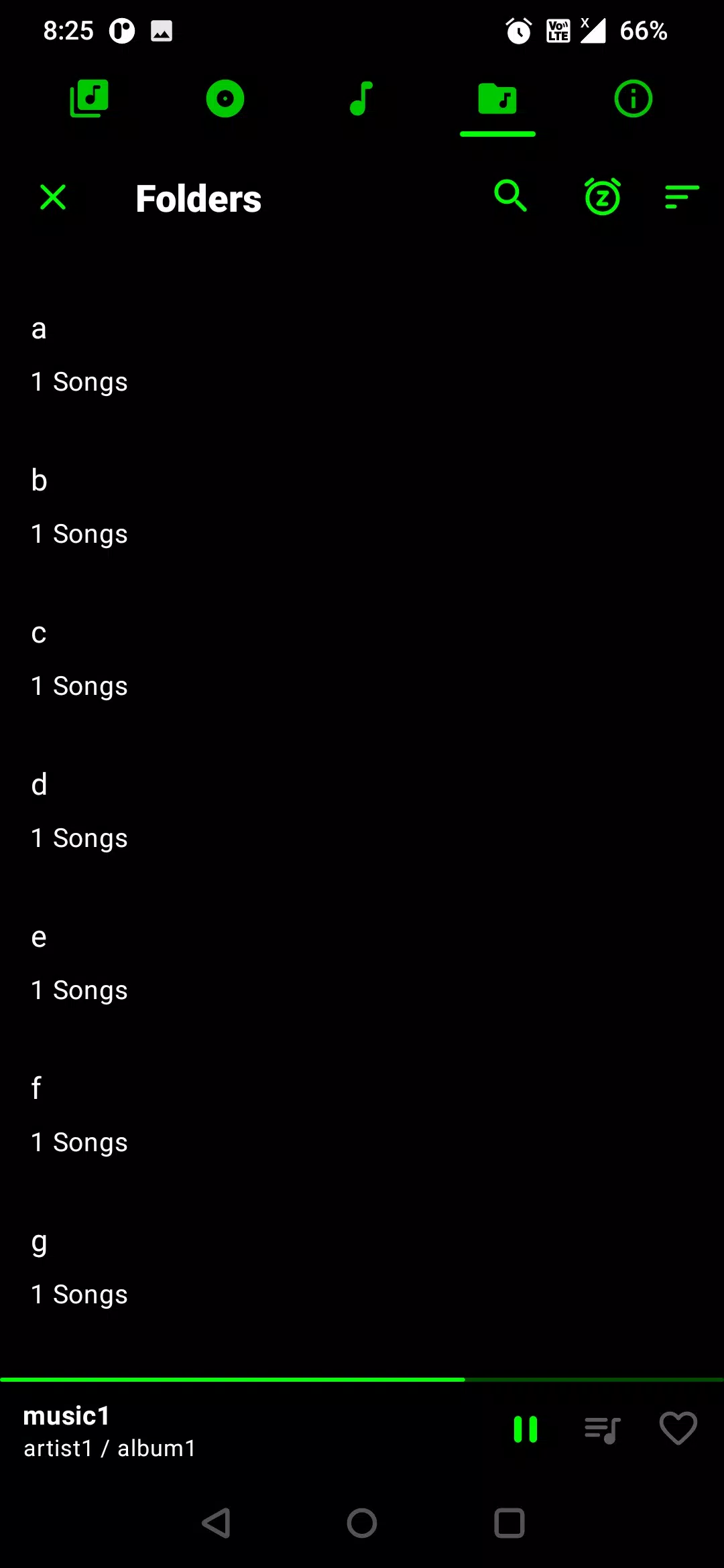 R Music Player Screenshots