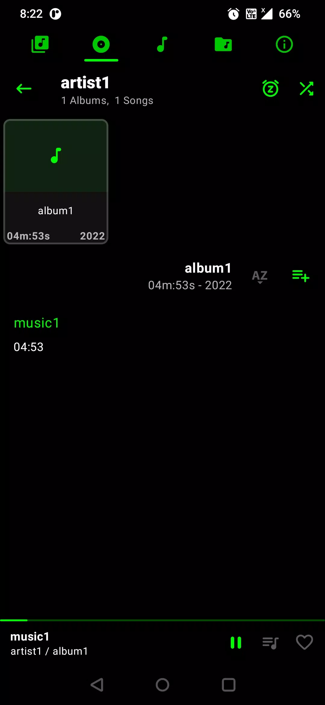 R Music Player Screenshots