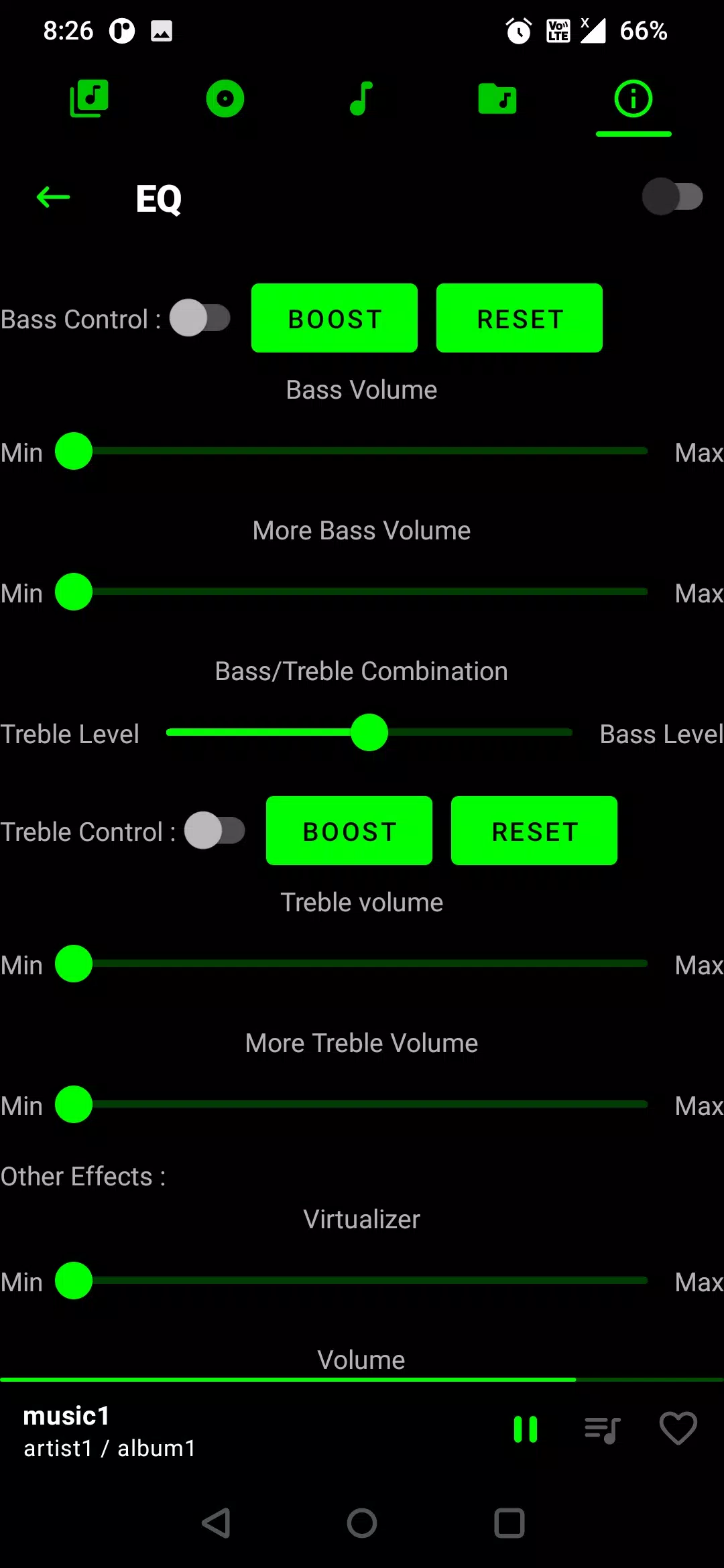 R Music Player Screenshots