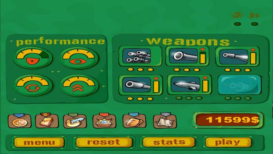 Screenshot di Tank War 2