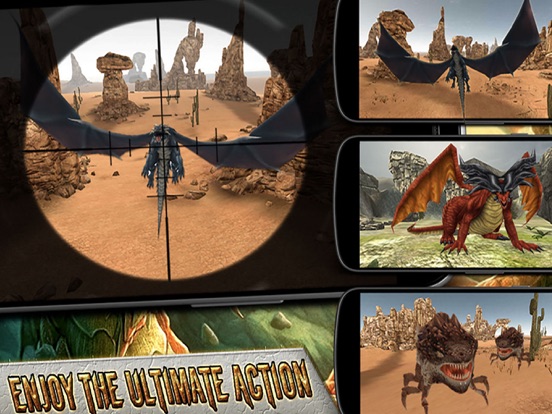 Hunt Fiery Dragons : Fight & Kill Down Fire Dragon iPad  スクリーンショット