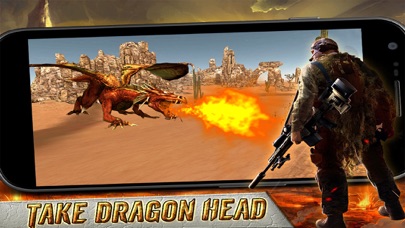 Hunt Fiery Dragons : Fight & Kill Down Fire Dragon スクリーンショット