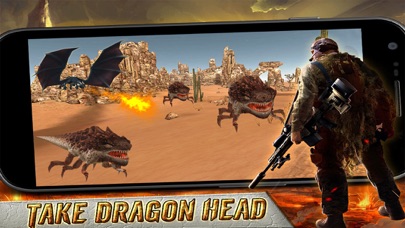 Hunt Fiery Dragons : Fight & Kill Down Fire Dragon スクリーンショット