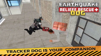 Earthquake Relief & Rescue Simulator : Play the rescue sniffer dog to Help earthquake victims. Screenshots