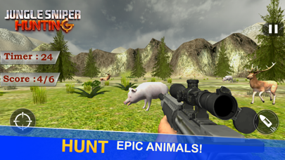 Jungle Sniper Hunting Game Screenshots