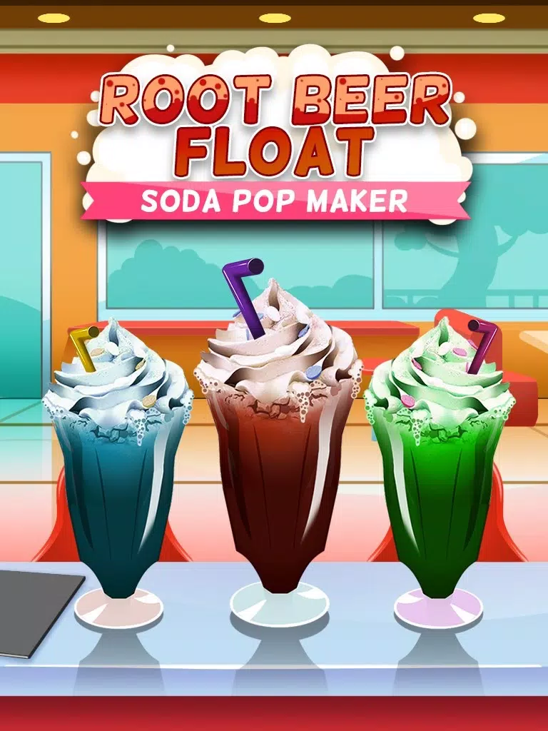 Awesome Root Beer Float Soda Pop Maker iPad Screenshots