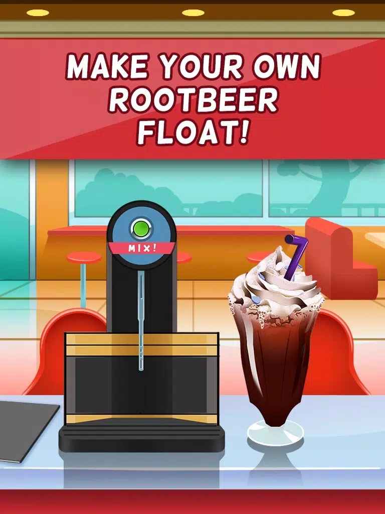 Awesome Root Beer Float Soda Pop Maker iPad Screenshots