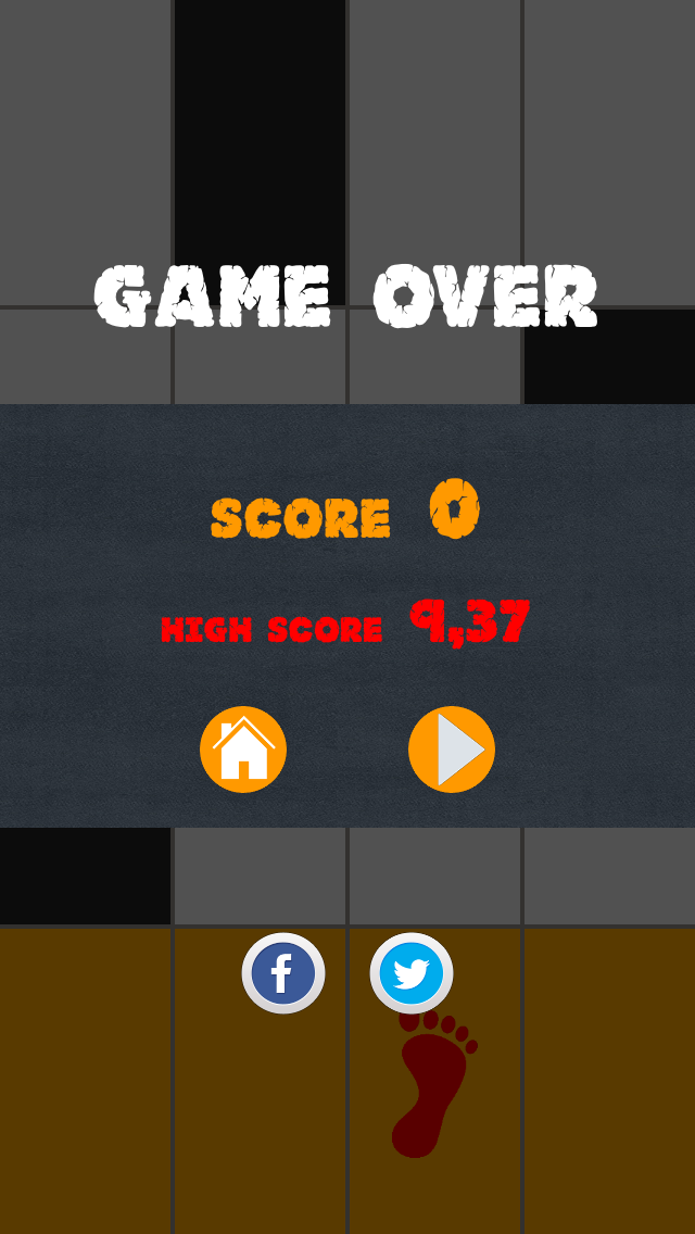 Don't step the wrong tile Screenshots