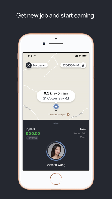 Ryda Driver-The driver's app Screenshots