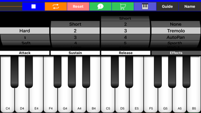 E Piano Synth - Keyboard Tiles應用截圖