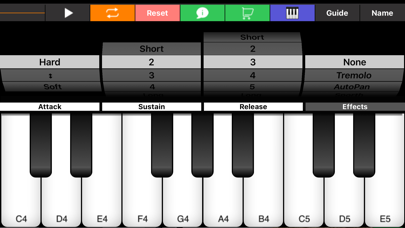 E Piano Synth - Keyboard Tiles應用截圖