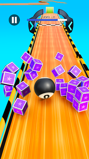 Sky Rolling Ball Going Run 3D Screenshots