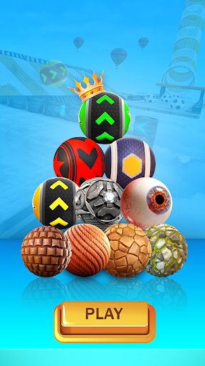 Sky Rolling Ball Going Run 3D Screenshots