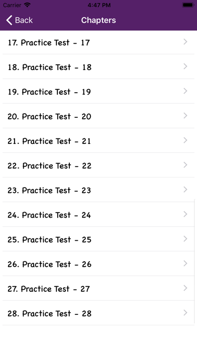 Fundamentals of Nursing Mock Screenshots
