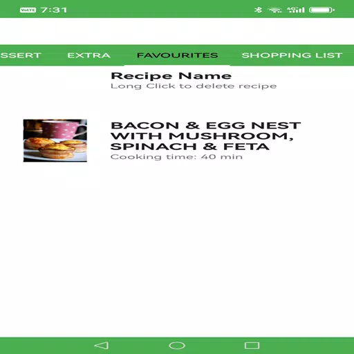 Banting Recipes Screenshots