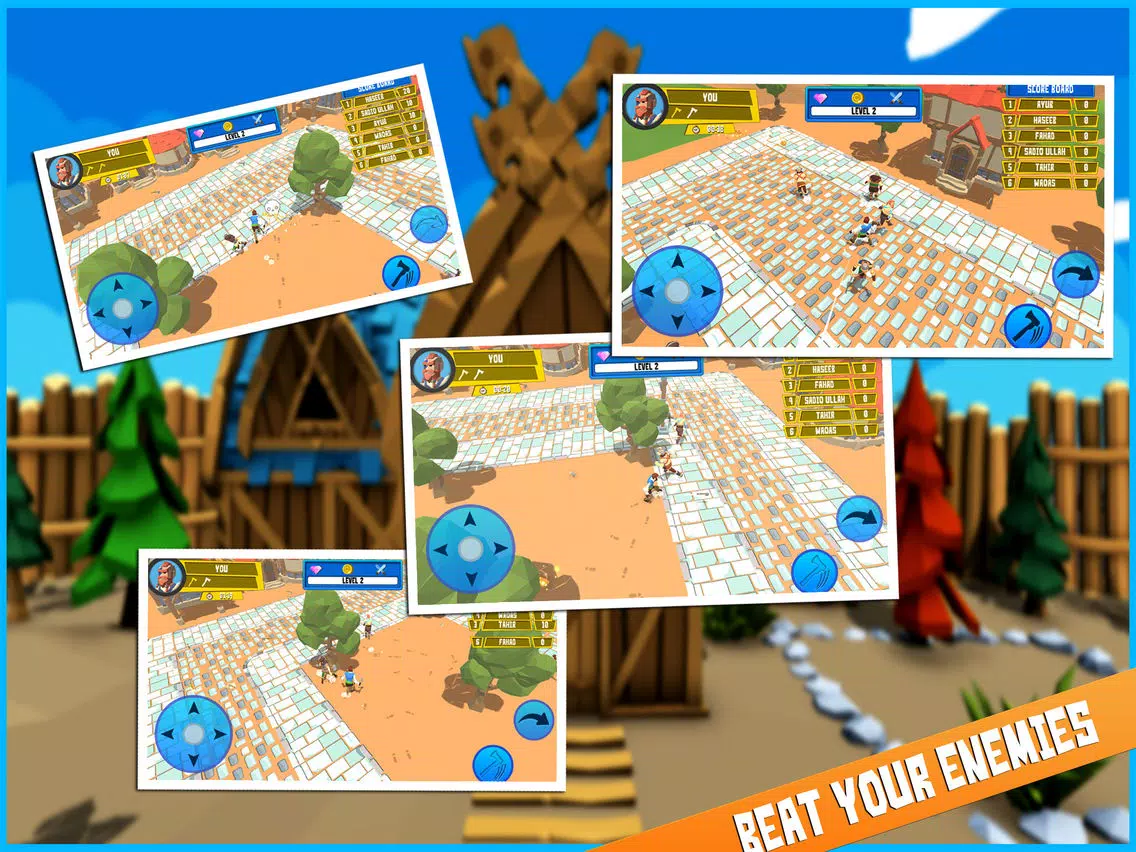 Tangkapan layar Axe Warrior iPad 