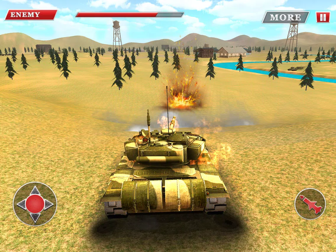 Zrzuty ekranu Battlefield of Tanks iPad 