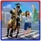 Horse Police Crime Chase