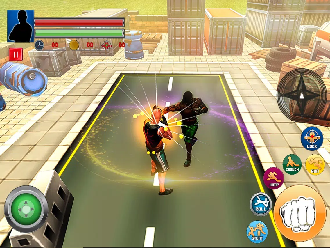 American Hero : City Fighter iPad 應用截圖