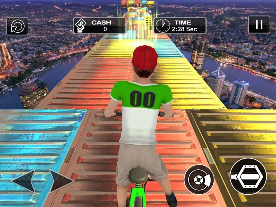 Impossible Bicycle Track Stunt iPad Screenshots