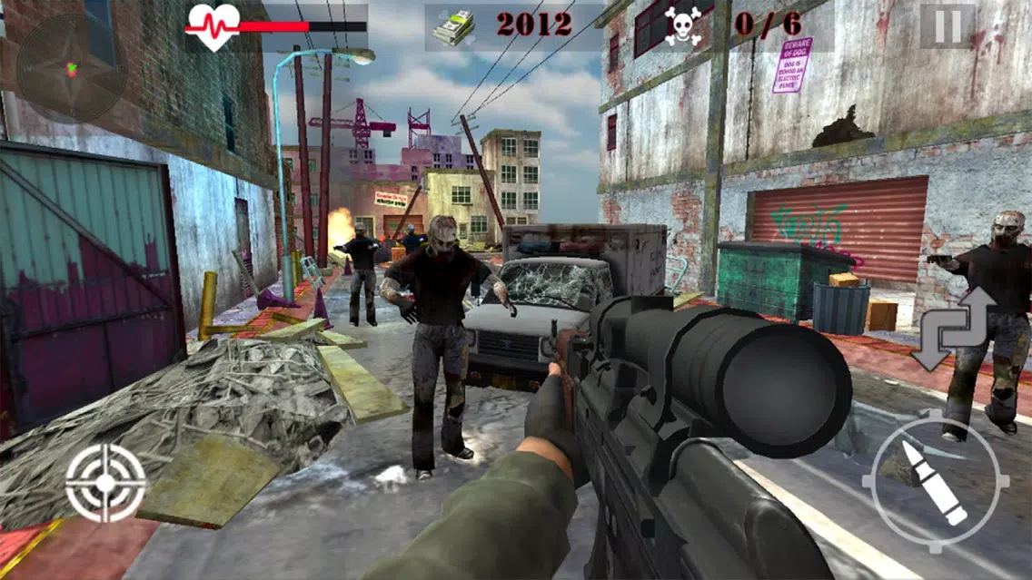 Zombie Hunter Highway Shooter سکرین شاٹس