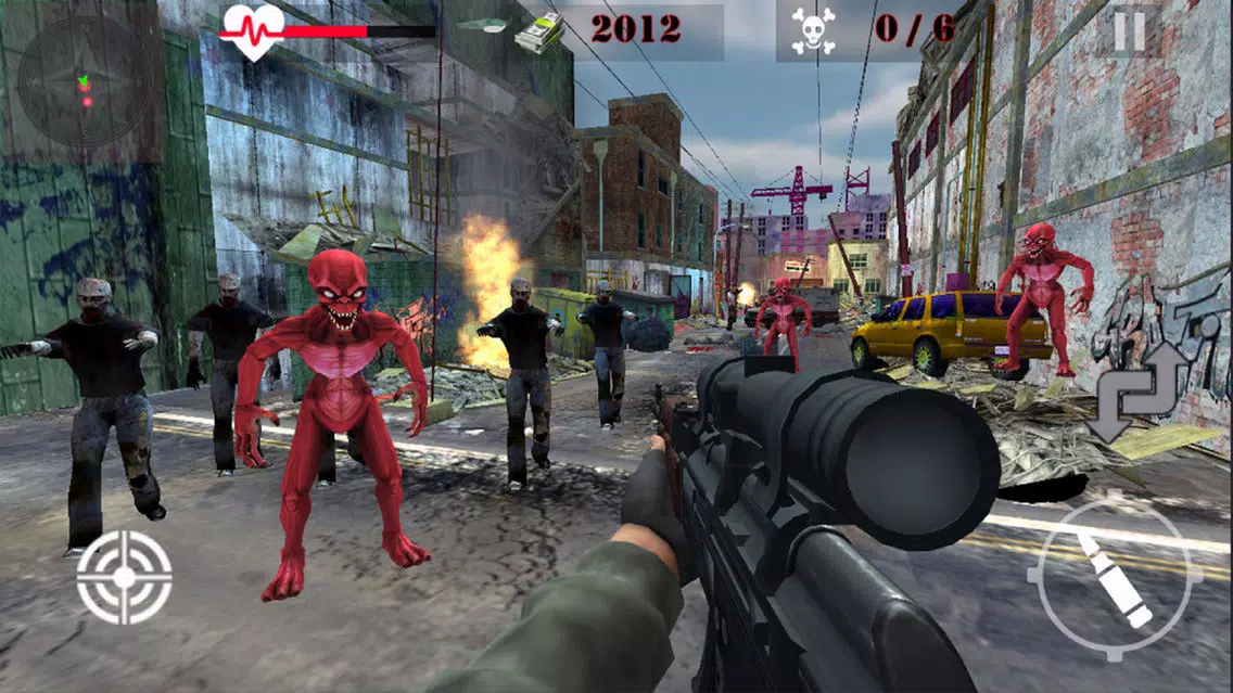 Zombie Hunter Highway Shooter سکرین شاٹس
