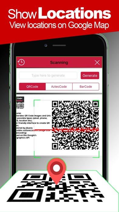 Barcode Scanner - QR Scanner & QR Code Generator Screenshots