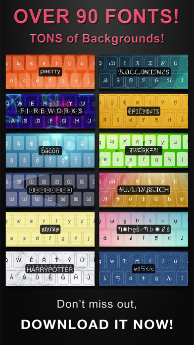 Cool Fonts Keyboard Pro- Custom Themes and Skins Screenshots