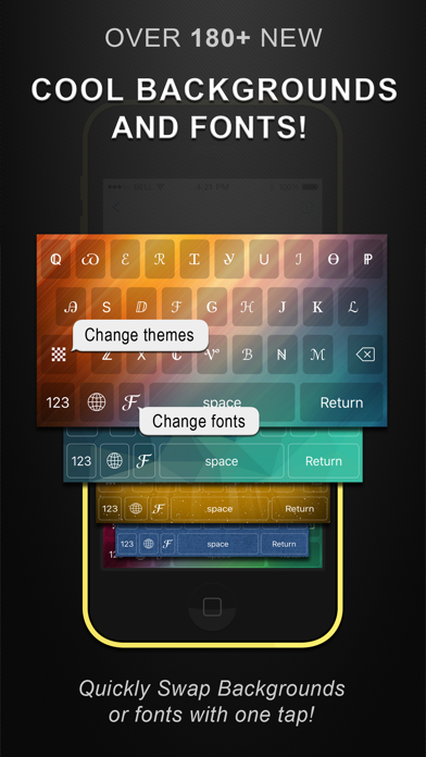 Cool Fonts Keyboard Pro- Custom Themes and Skins Screenshots