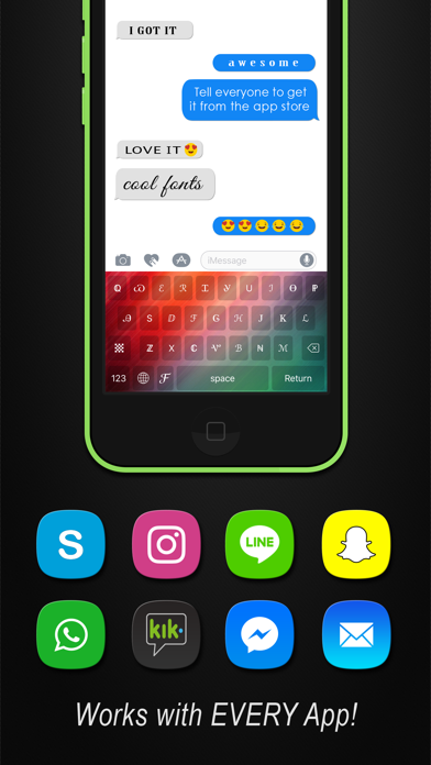 Cool Fonts Keyboard Pro- Custom Themes and Skins Screenshots