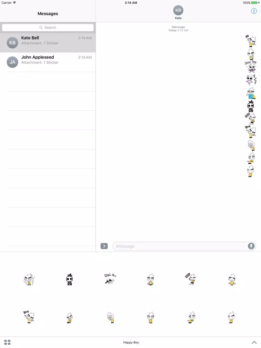 Happy Boy iPad Screenshots