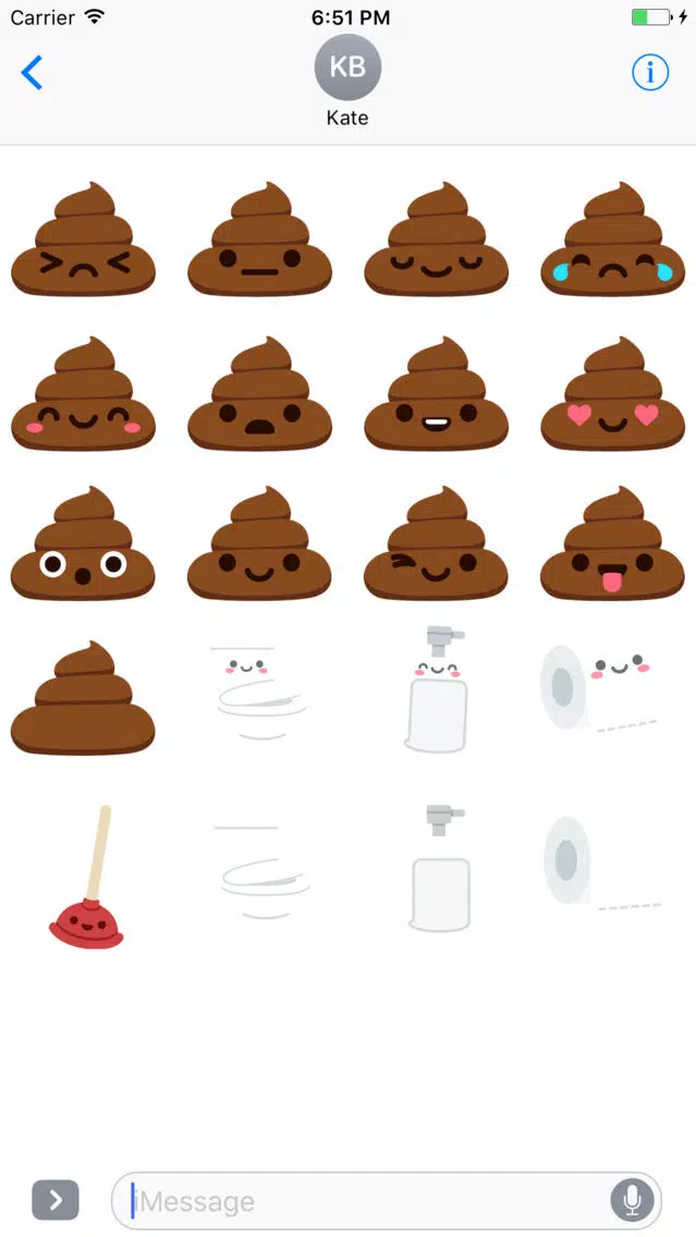 Kawaii Bathroom Stickers স্ক্রিনশট