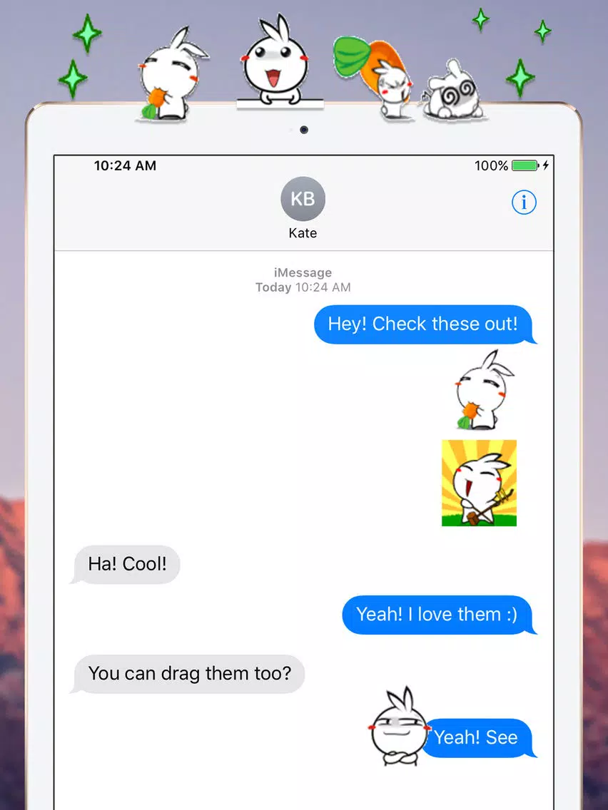 Little Sister Rabbit iPad 스크린샷
