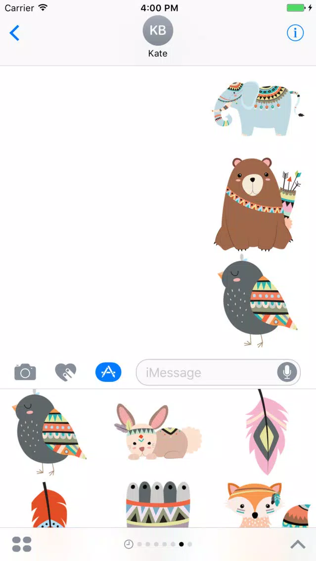 Tangkapan layar Tribal Animals