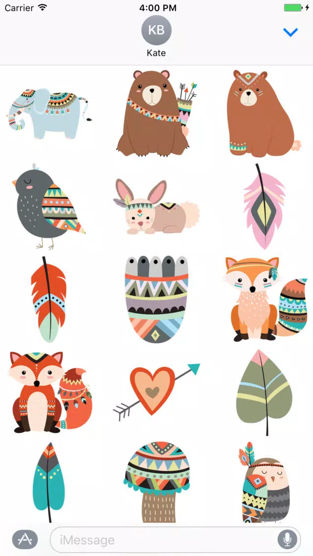 Tangkapan layar Tribal Animals
