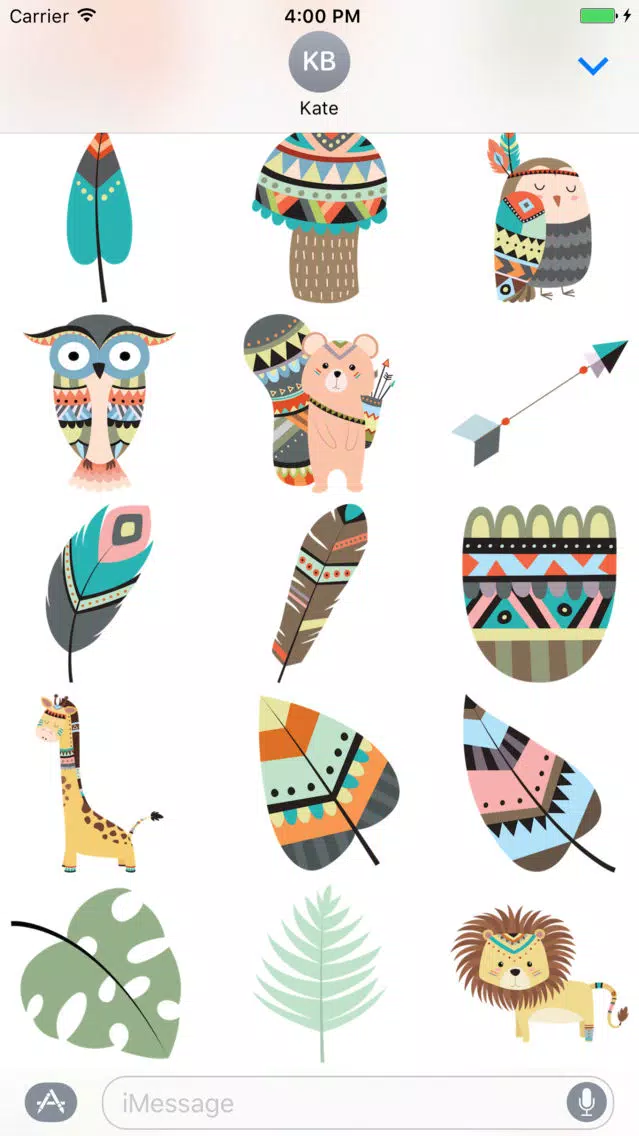 Tangkapan layar Tribal Animals